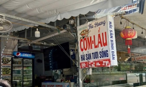Xử phạt chủ nhà hàng vụ 5 suất bún, cháo hết hơn 800 nghìn đồng ở Hạ Long