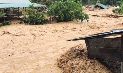 H&#224;ng loạt điểm c&#243; nguy cơ lũ qu&#233;t, sạt lở đất ở Nghệ An v&#224; H&#224; Tĩnh