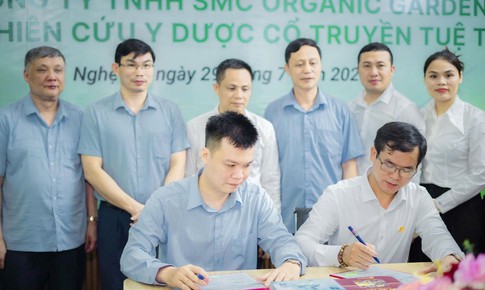 Viện nghi&#234;n cứu Y Dược cổ truyền Tuệ Tĩnh v&#224; C&#244;ng ty TNHH SMC ORGANIC GARDEN k&#253; hợp t&#225;c to&#224;n diện