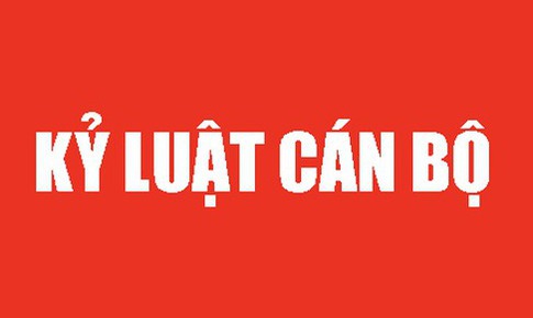 Thi h&#224;nh kỷ luật với &#244;ng L&#234; Thanh Hải v&#224; &#244;ng Nguyễn B&#225; Hoan