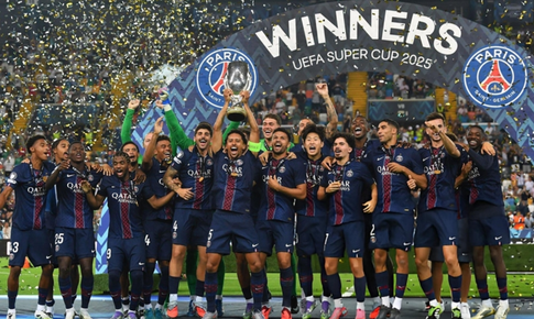 Ngược d&#242;ng &#39;kinh điển’, PSG đoạt Si&#234;u c&#250;p ch&#226;u &#194;u