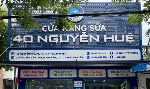 Hệ thống cửa h&#224;ng sữa 40 Nguyễn Huệ – Nơi ba mẹ Ph&#250; Y&#234;n đặt trọn niềm tin chăm s&#243;c b&#233; y&#234;u