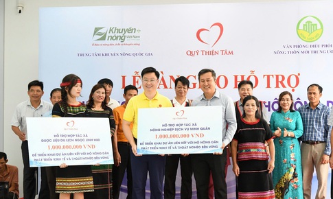 Quỹ Thiện Tâm đón nhận Huân chương lao động hạng Nhất của Chủ tịch nước