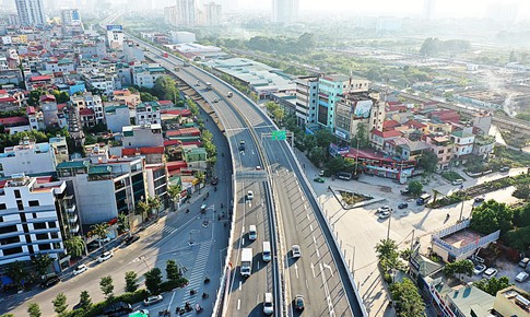 V&#224;nh đai 3 tr&#234;n cao H&#224; Nội ho&#224;n tất sửa chữa sau 5 th&#225;ng thi c&#244;ng