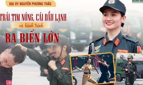 Nữ Đại &#250;y chuy&#234;n h&#243;a trang để ph&#225; &#225;n: Từ giấc mơ m&#224;n ảnh nhỏ đến người g&#236;n giữ h&#242;a b&#236;nh quốc tế