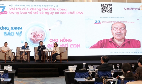 Bệnh do RSV đe doạ nghi&#234;m trọng sức khoẻ của trẻ, mỗi năm g&#226;y ra 3 triệu ca nhập viện