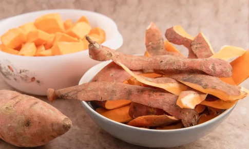 Vỏ khoai lang có tác dụng gì?