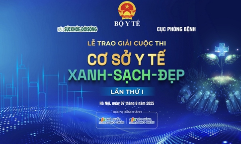 Sắp diễn ra Lễ trao giải Cuộc thi &#39;Cơ sở y tế Xanh - Sạch - Đẹp&#39; lần thứ I