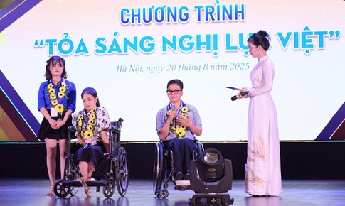 Hành trình của thanh niên khuyết tật gập ghềnh nhưng luôn tỏa sáng nghị lực