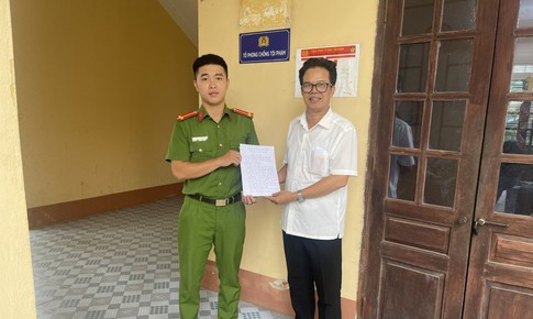 Nhận chuyển nhầm hơn 500 triệu đồng, nam thanh niên vội trình báo công an