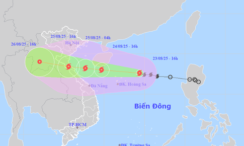 Bão số 5 Kajiki tiến sát Hoàng Sa, Bộ Xây dựng phát lệnh khẩn