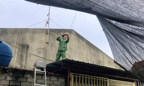 Các xã vùng cao, ven biển khẩn trương ứng phó bão số 5