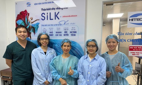 SILK – công nghệ mổ cận êm như lụa, phục hồi nhanh chóng