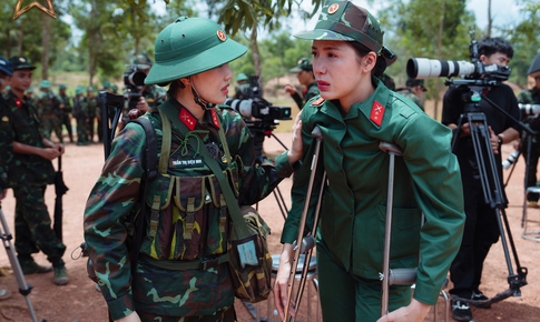 Minh Tú gặp chấn thương nặng, bật khóc vì phải rời 'Sao nhập ngũ'
