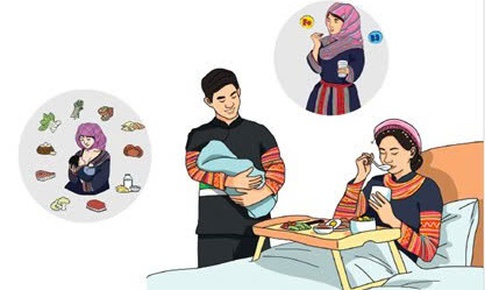 Mẹ vùng cao ăn gì để nhiều sữa giúp bé tăng cân tốt?