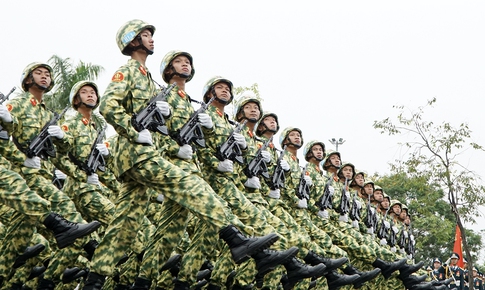Hừng hực kh&#237; thế r&#232;n luyện, sẵn s&#224;ng cho lễ diễu binh, diễu h&#224;nh lịch sử