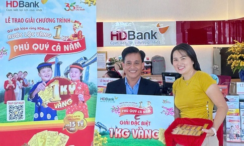 Hơn 47 lượng v&#224;ng đ&#227; tới tay kh&#225;ch h&#224;ng gửi tiết kiệm tại HDBank