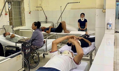Sức khỏe 13 người bị tai nạn tại khu vực trạm thu ph&#237; cao tốc V&#226;n Phong – Nha Trang hiện ra sao?