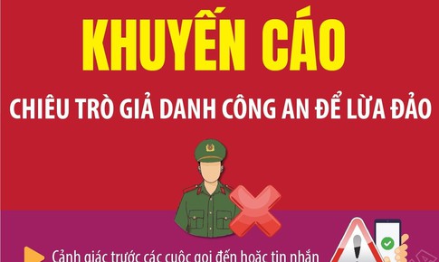 Khuyến cáo về chiêu trò giả danh công an để lừa đảo