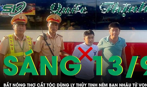 C&#244;ng an đ&#243;n l&#245;ng bắt thợ cắt t&#243;c d&#249;ng ly thủy tinh n&#233;m bạn nhậu tử vong trong đ&#225;m giỗ