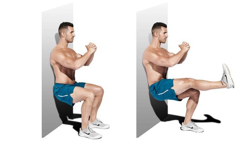 4 b&#224;i tập với tường gi&#250;p giảm t&#236;nh trạng mất cơ sau 45 tuổi