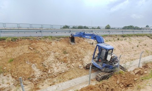 Các vị trí xói lở trên tuyến cao tốc Vĩnh Hảo-Phan Thiết đã được xử lý xong