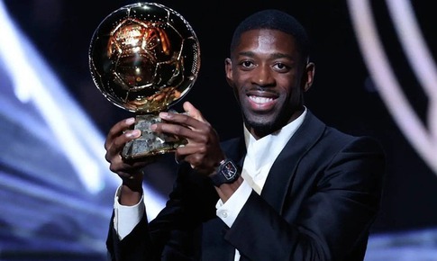Dembele vượt qua Yamal, gi&#224;nh danh hiệu Quả b&#243;ng V&#224;ng 2025