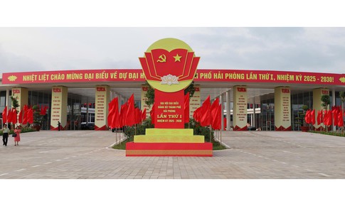 Đại hội Đảng bộ Hải Ph&#242;ng lần I (2025-2030) ghi nhận  nhiều tham luận nhất từ trước tới nay