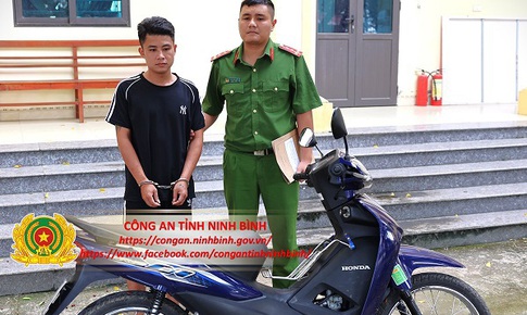 Bắt giữ đối tượng dương tính ma túy, cướp tài sản của học sinh tại Ninh Bình