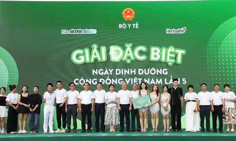 Ng&#224;y Dinh dưỡng cộng đồng Việt Nam lần 5: H&#224;nh tr&#236;nh gieo mầm th&#243;i quen sống khỏe, chủ động, c&#243; tr&#225;ch nhiệm với sức khỏe của ch&#237;nh m&#236;nh v&#224; người th&#226;n