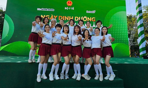 H&#224;o hứng c&#249;ng c&#225;c hoạt động tại Ng&#224;y Dinh dưỡng cộng đồng Việt Nam lần 5