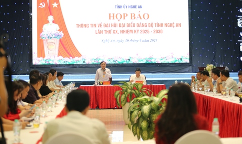 Đại hội Đảng bộ Nghệ An lần thứ XX hướng tới ph&#225;t triển đột ph&#225; giai đoạn 2025 - 2030