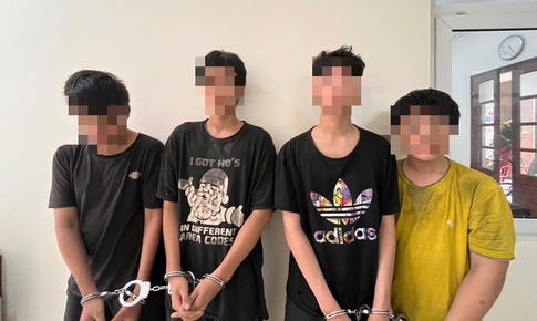 Bắt giữ nhóm cướp tài sản tuổi teen