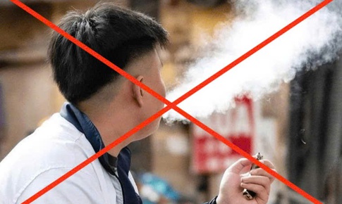 Từ nay, hút thuốc lá điện tử phạt đến 5 triệu, chứa chấp phạt đến 10 triệu đồng