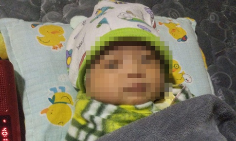 Bé sơ sinh bị bỏ rơi trong đêm rét ở Nghệ An