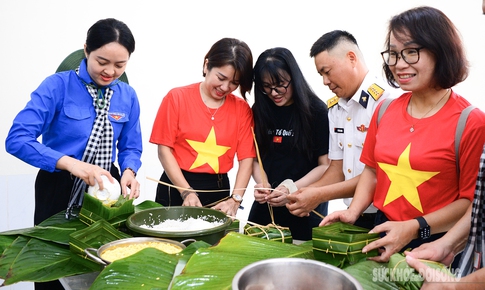 Bánh chưng xanh gắn kết quân dân ở Trạm Rađa 600