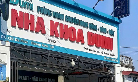 Xử phạt 2 phòng khám Răng hàm mặt tại Hải Phòng hoạt động sai phép