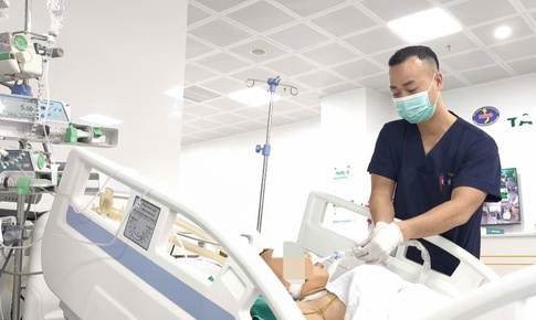 Cứu sống thiếu niên trượt chân xuống hồ sâu khi đi câu cá