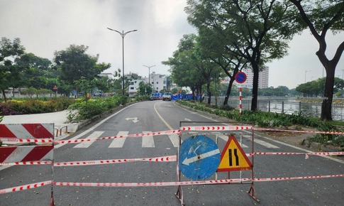 TP Hồ Chí Minh: Tìm nguyên nhân đường bờ kênh Tàu Hủ bị sụt lún, sạt lở