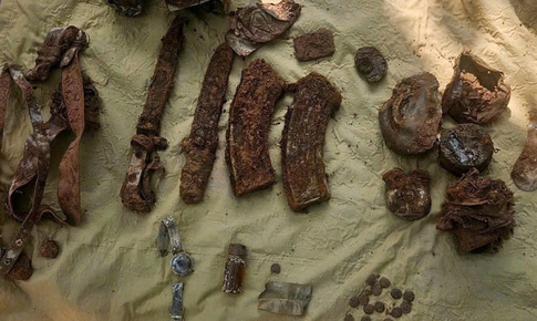 Phát hiện hài cốt liệt sỹ cùng nhiều di vật đặc biệt