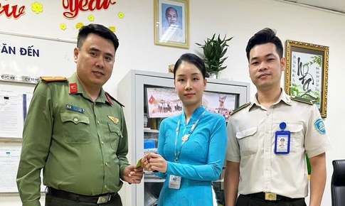 Kịp thời tìm lại nhẫn kim cương bị thất lạc trong khay đựng đồ ở sân bay Đà Nẵng