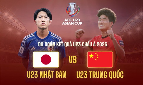 Kênh và link xem trực tiếp đội tuyển U23 Nhật Bản đấu U23 Trung Quốc tối 24/1