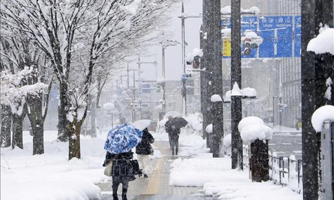 Tuyết rơi kỷ lục ở Nhật Bản gây tê liệt giao thông, ít nhất 4 người tử vong