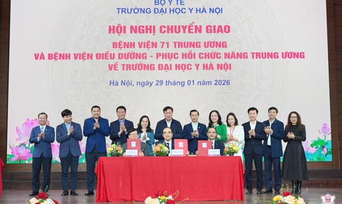 2 bệnh viện trung ương chính thức chuyển giao về Trường Đại học Y Hà Nội
