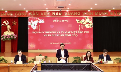 Phát triển cao tốc, nhà ở xã hội là nhiệm vụ trọng tâm của Bộ Xây dựng năm 2026