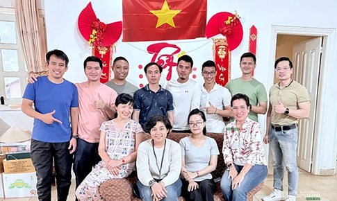 Tết nơi nắng gió Trung Phi