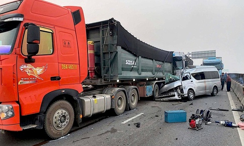 CSGT nêu loạt nguyên nhân dễ gây tai nạn liên hoàn trên cao tốc ngày Tết