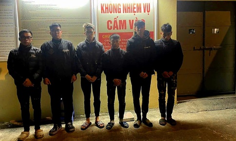 Tạm giữ nhóm đối tượng gây rối trật tự công cộng làm 2 người bị thương tại Quảng Ninh