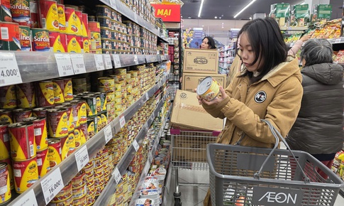 Đồ hộp Halong Canfoco 'bay màu' tại các siêu thị lớn, cửa hàng tại Hải Phòng