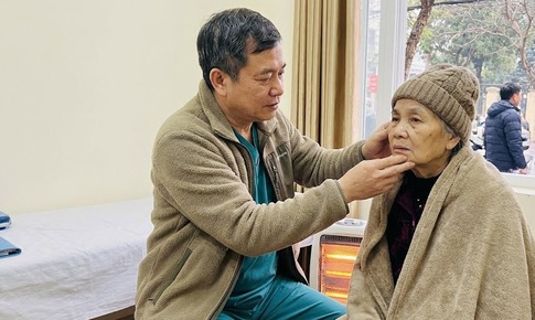 Rét đậm miền bắc làm gia tăng bệnh liệt dây thần kinh số 7